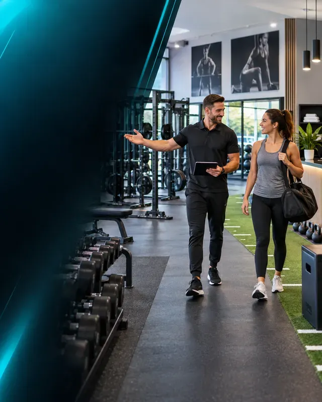Fitness Studio Ad Visuals