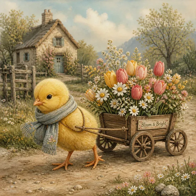 Storybook Farm Creatures Illustration Sets