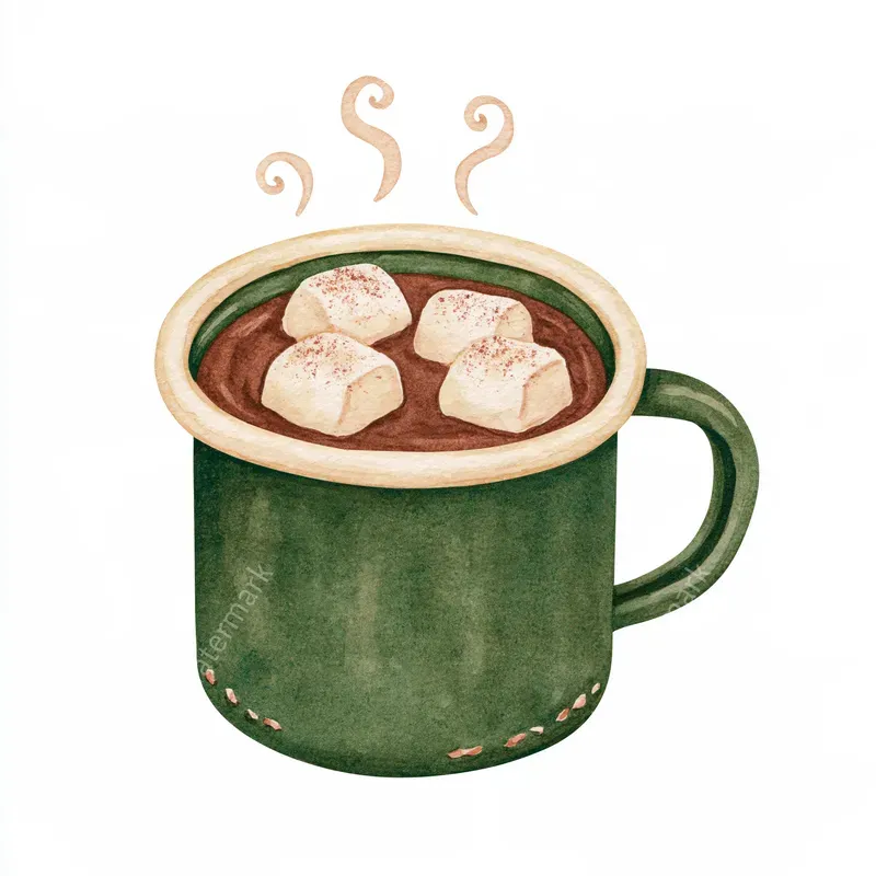Nordic Winter Watercolor Cliparts