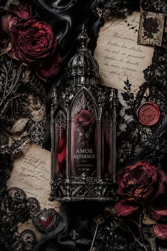 Gothic Lace Junk Journal Collages
