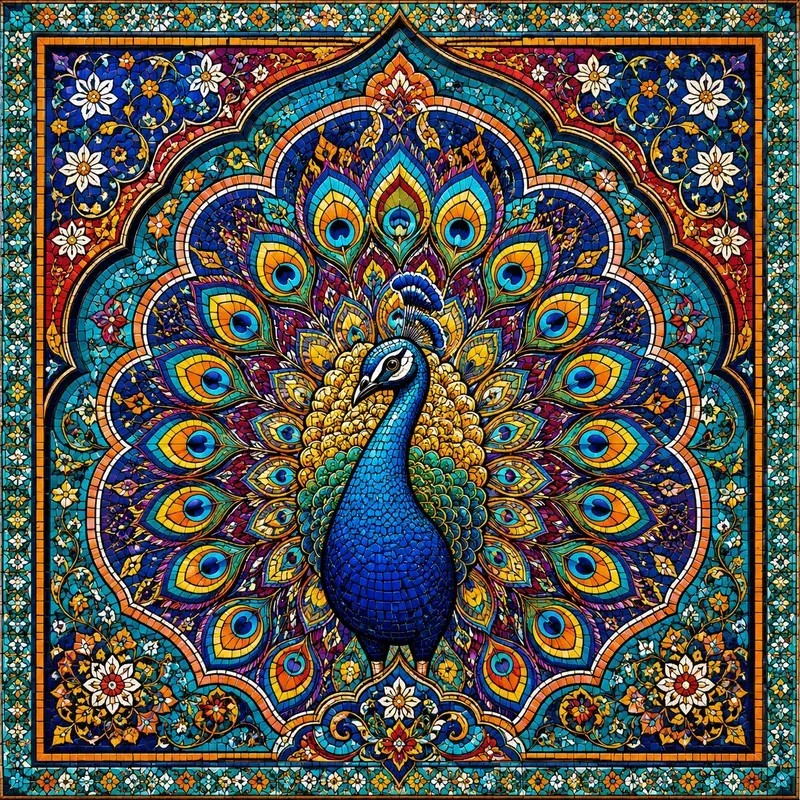 Kaleidoscopic Mosaic Pattern Collections