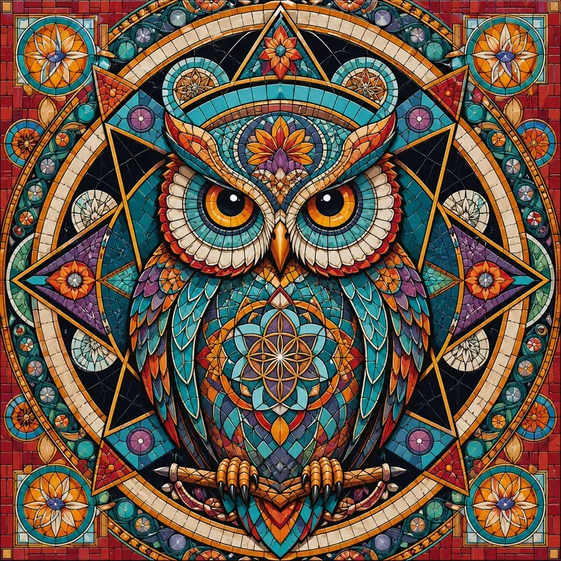 Kaleidoscopic Mosaic Pattern Collections