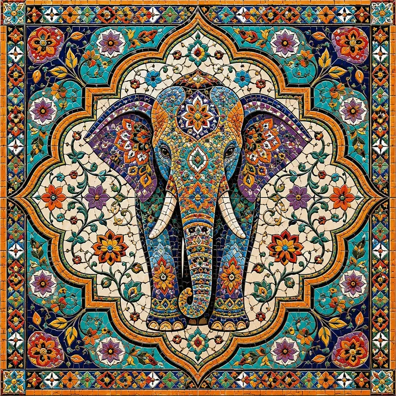 Kaleidoscopic Mosaic Pattern Collections