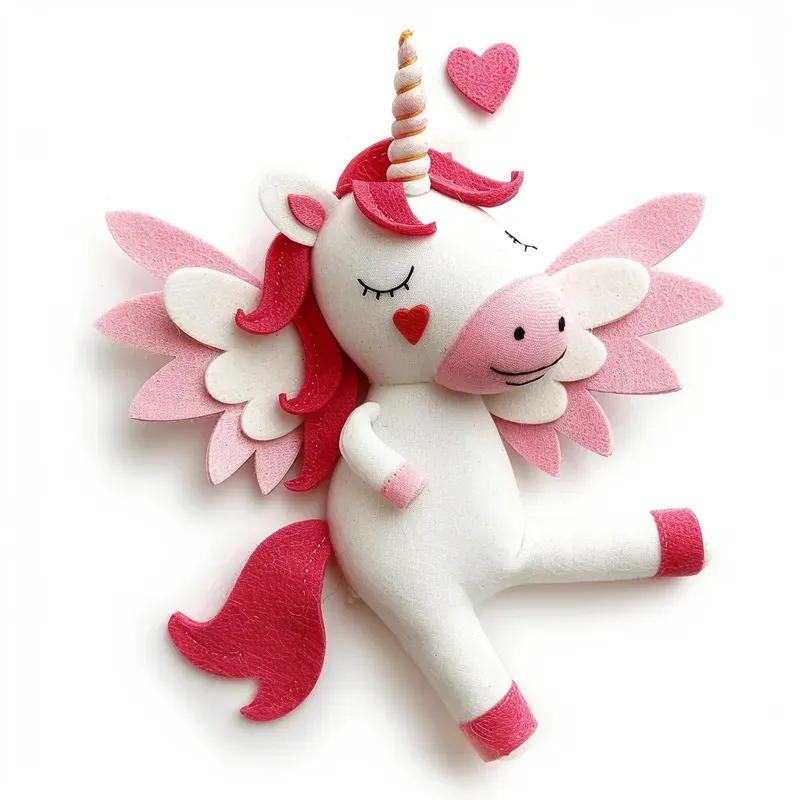 Felt Valentine Plush Clipart