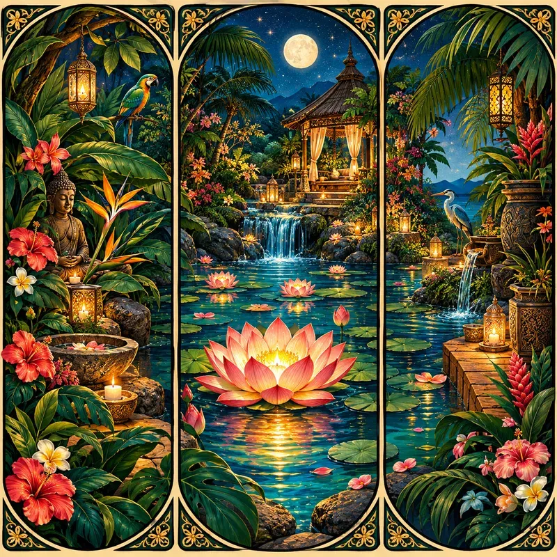 Tropical Wellness Panels