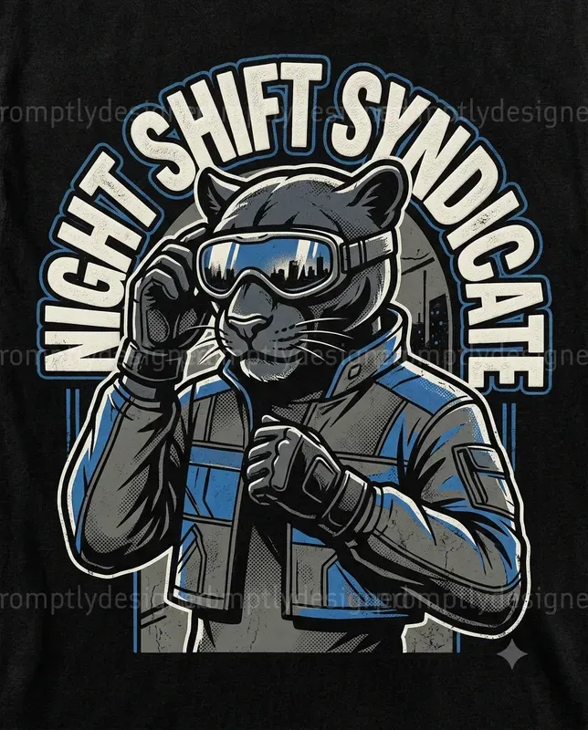 Streetwear Mascot T Shirt Graphics