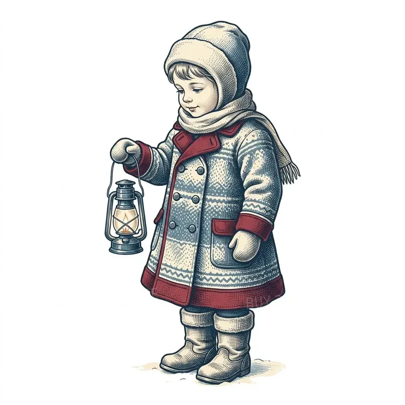 Vintage Winter Clipart
