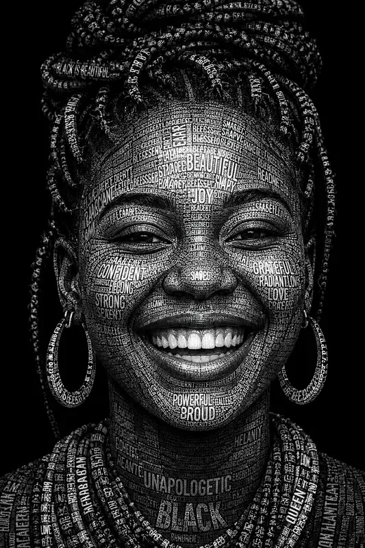 Typography Character Art