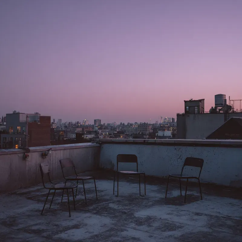 Urban Evening Atmosphere Photography