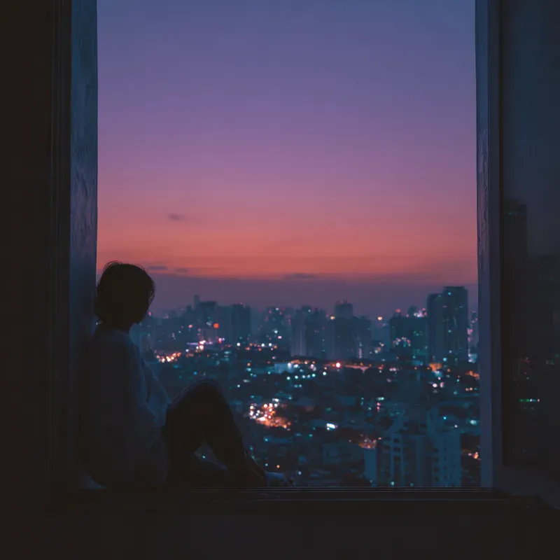 Urban Evening Atmosphere Photography