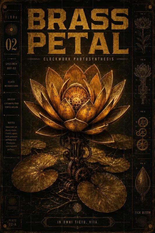 Dark Botanical Solarpulp Posters