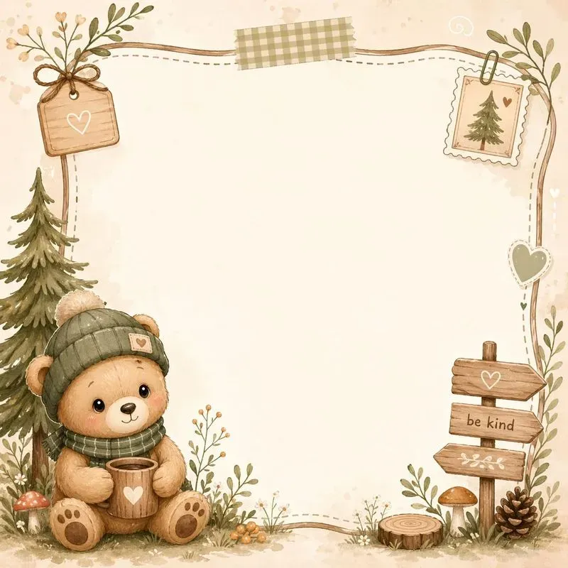 Cute Character Scrapbook Pages