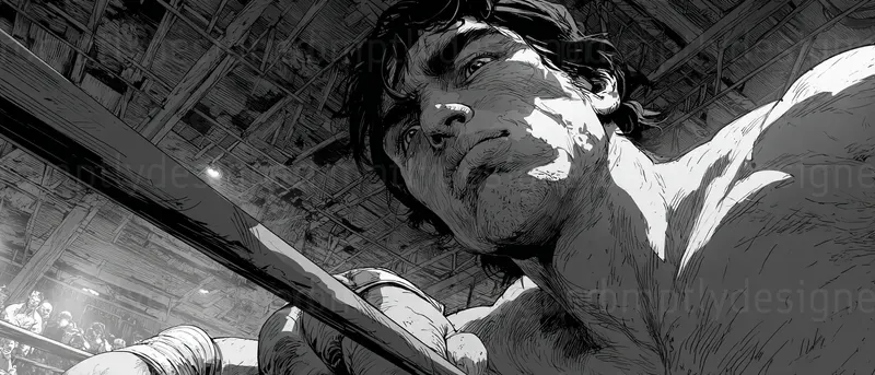 Dark Manga Story Panels