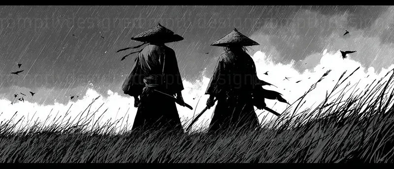 Dark Manga Story Panels