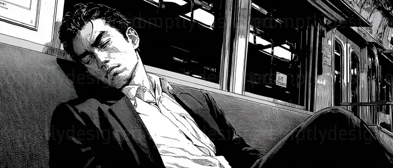 Dark Manga Story Panels