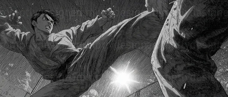 Dark Manga Story Panels