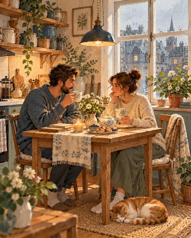 Soft Gouache Calm Moments