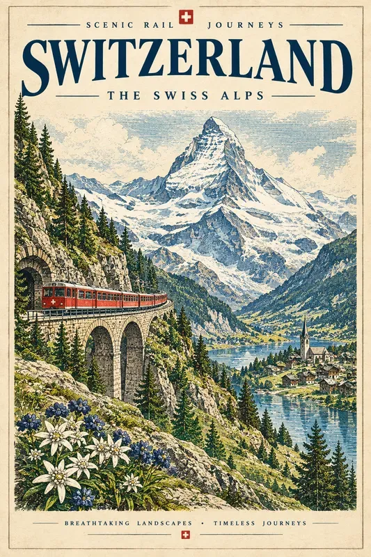 Ink Travel Poster Pros