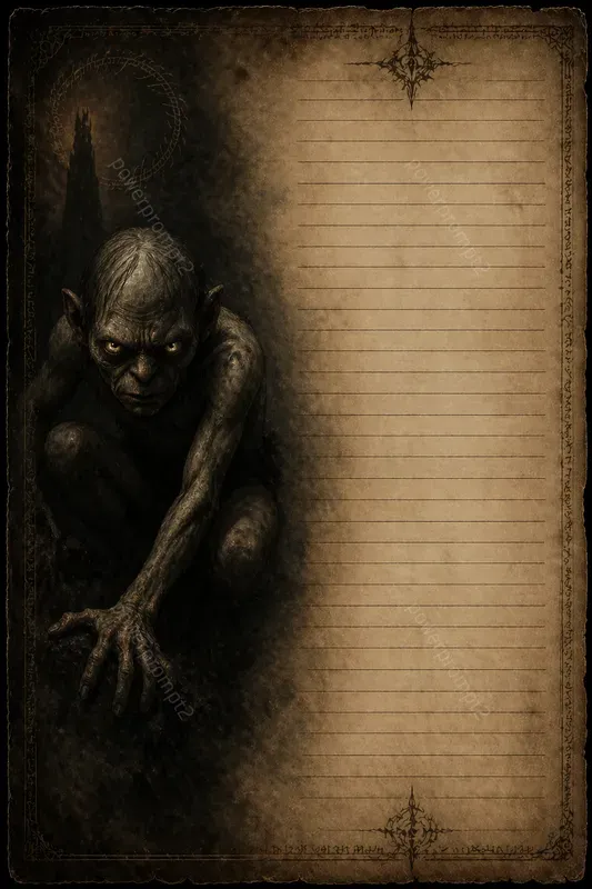 Dark Lotr Notebooks