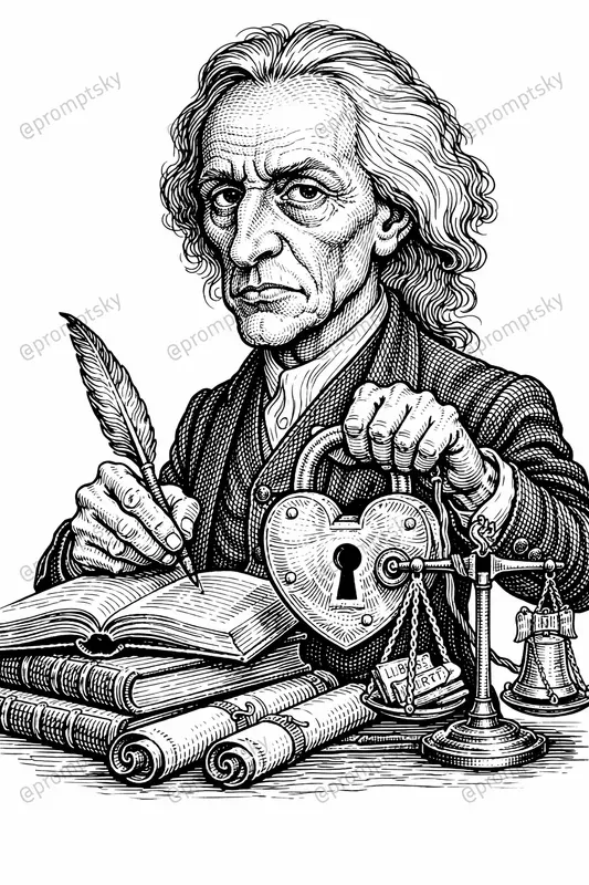 Editorial Engraving Caricature Art