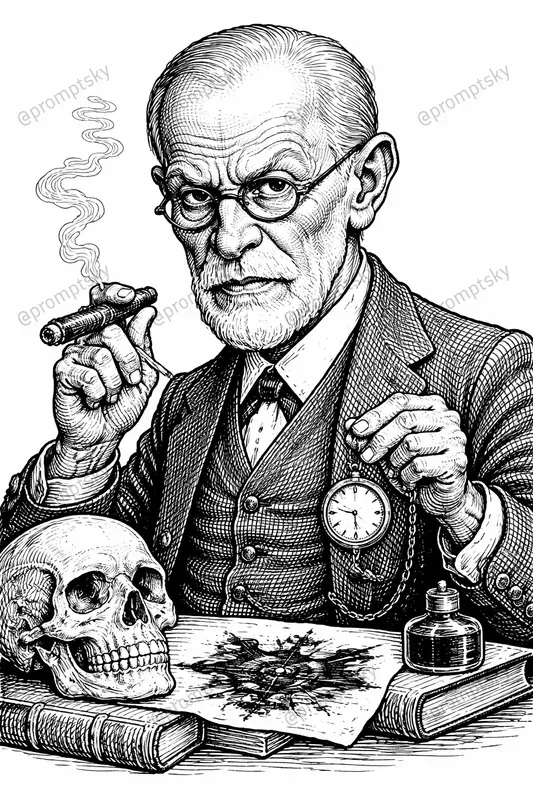 Editorial Engraving Caricature Art