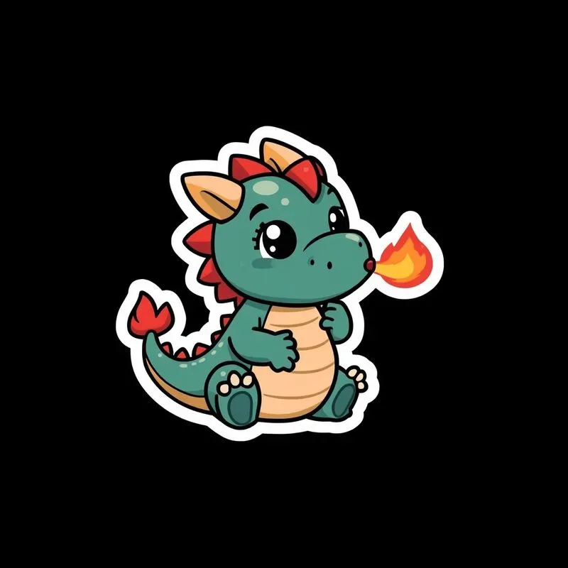 Cute Diecut Vector Sticker Designs