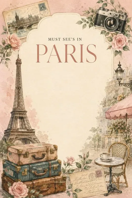 Watercolor City Travel Posters