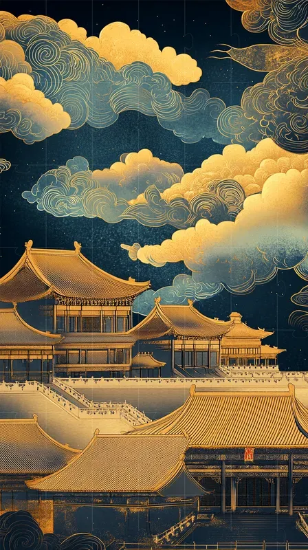 Guochao Style Festival Posters
