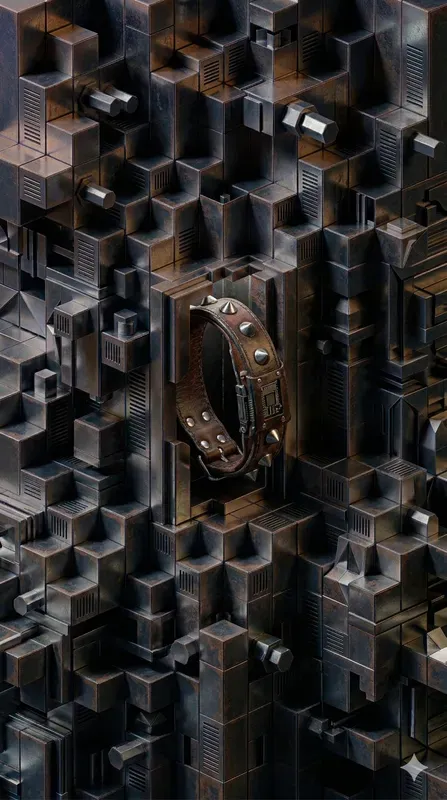 Kinetic Metallic Grid Module Stages