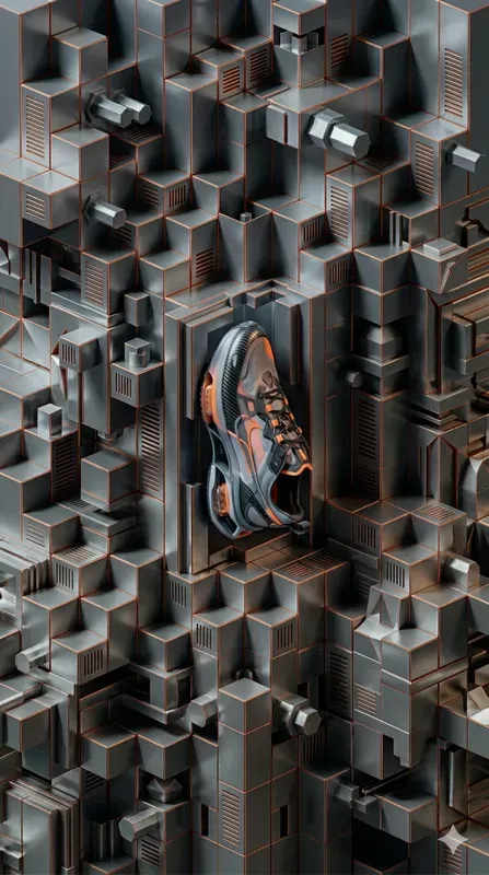 Kinetic Metallic Grid Module Stages