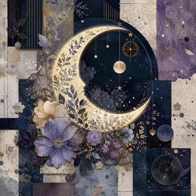 Surreal Collage Character Portraits