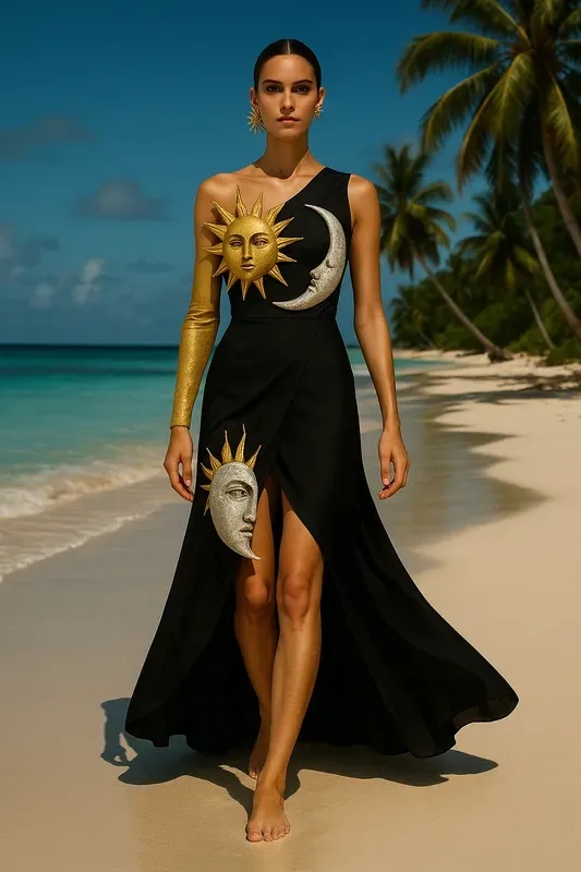 Tropical Beach Fashion Editorials