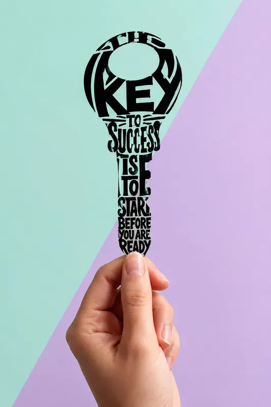 Creative Typography Object Posters