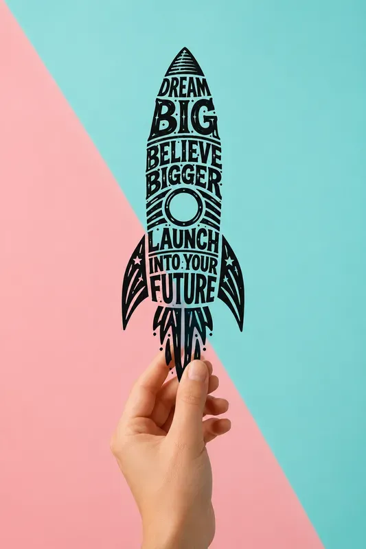 Creative Typography Object Posters