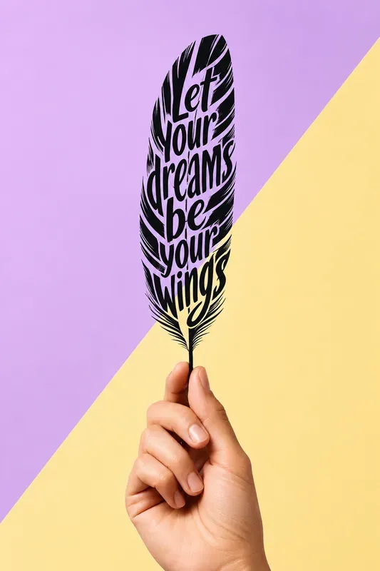 Creative Typography Object Posters