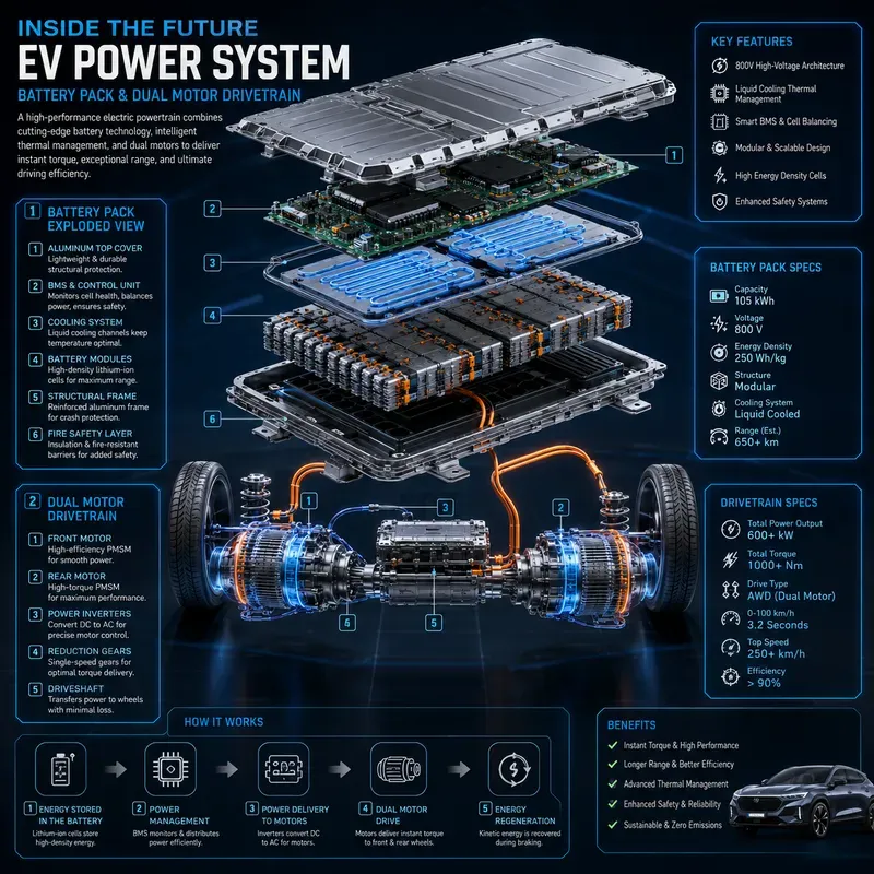 3D Exploded Tech Infographics