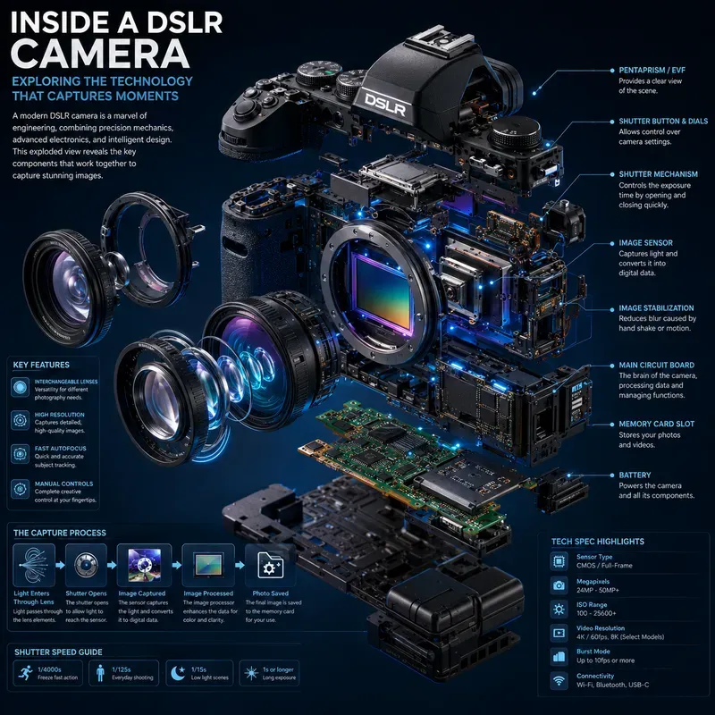 3D Exploded Tech Infographics