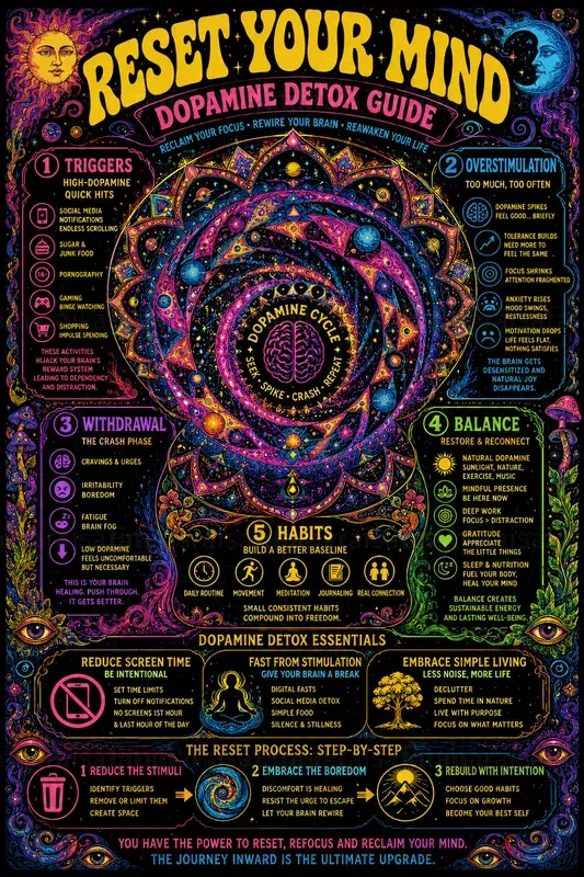 Mandala Infographic Poster Generator