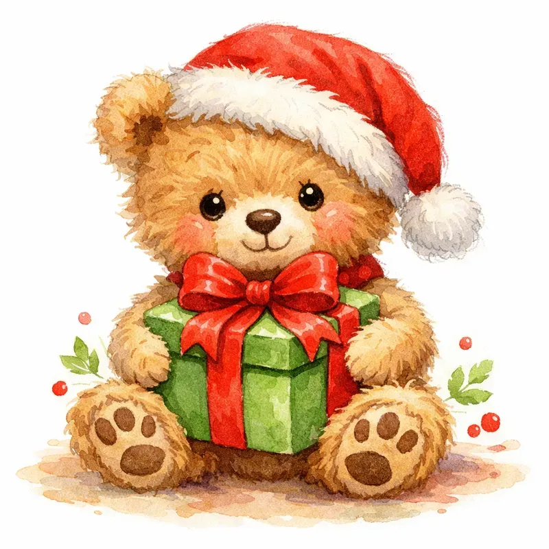 Cute Christmas Character Illustrations