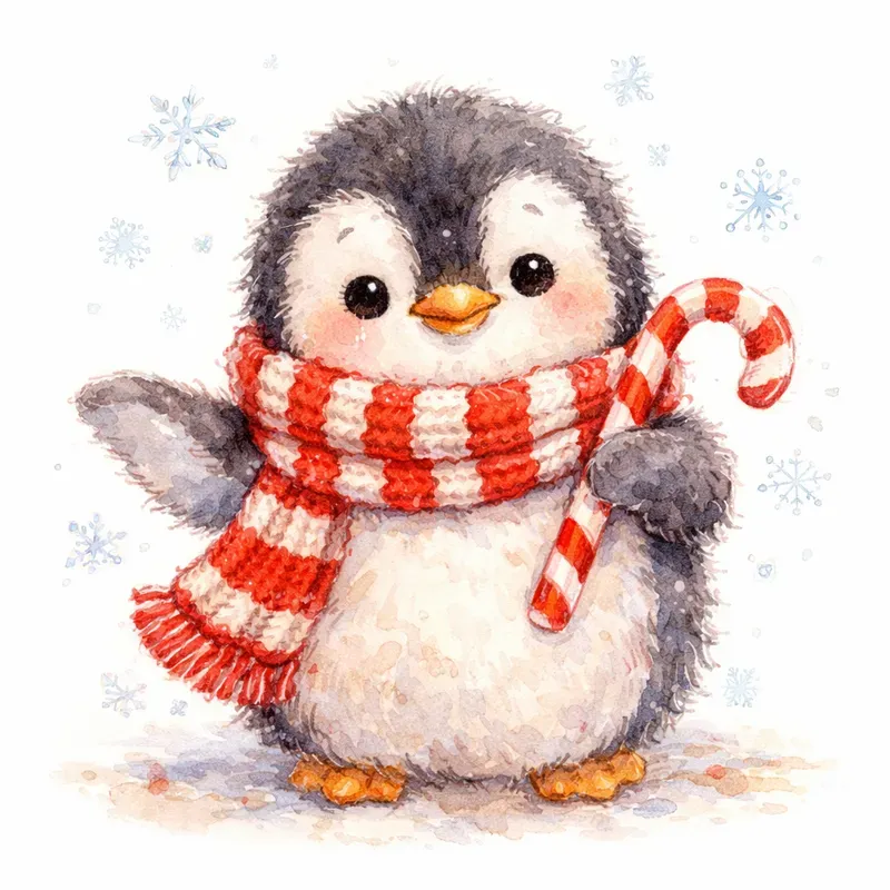 Cute Christmas Character Illustrations