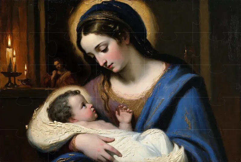 Renaissance Oil Painting Bible Images