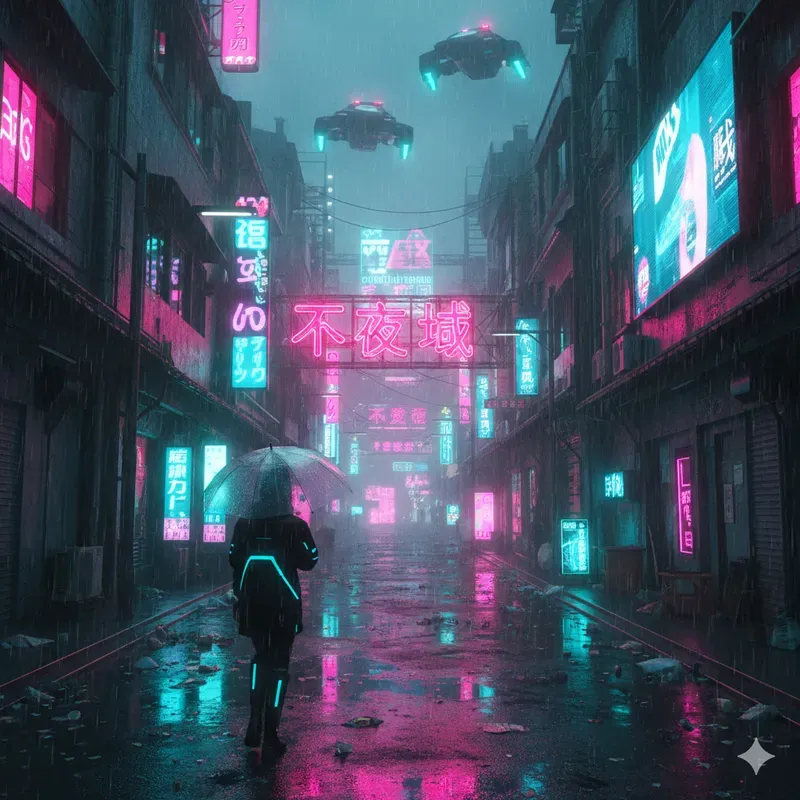 Cinematic Cyberpunk Japan Generator