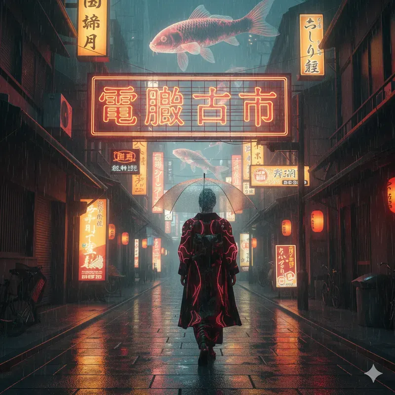 Cinematic Cyberpunk Japan Generator