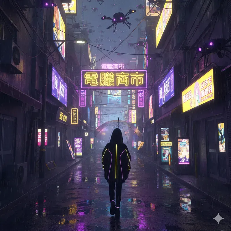 Cinematic Cyberpunk Japan Generator