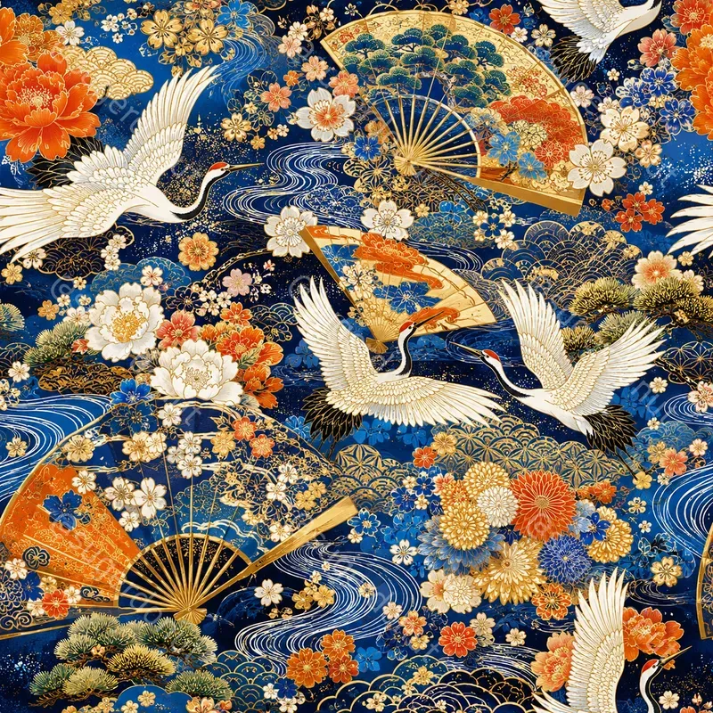 Authentic Elegant Kimono Patterns