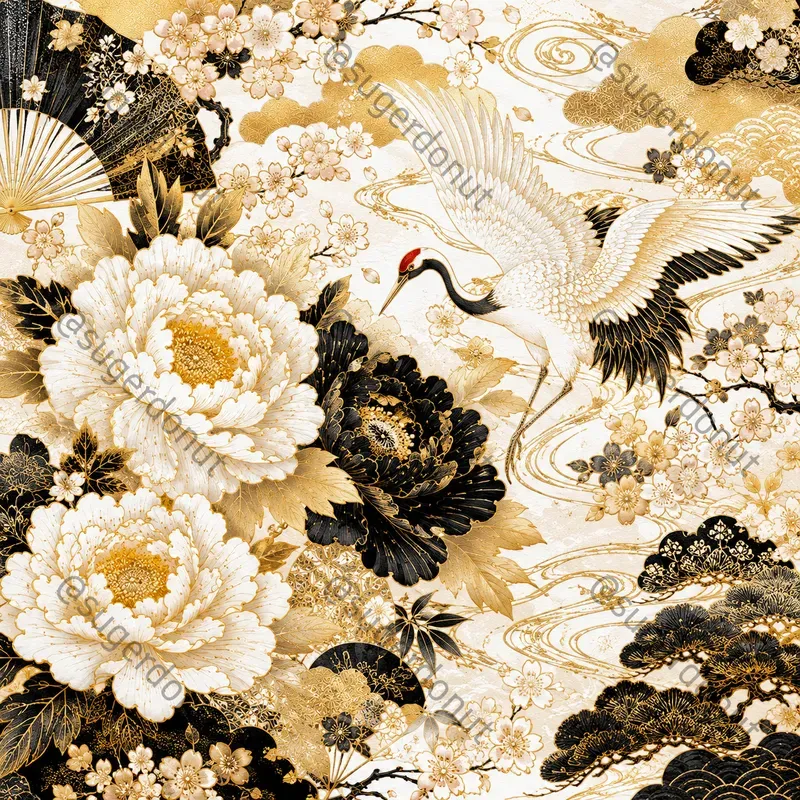 Authentic Elegant Kimono Patterns