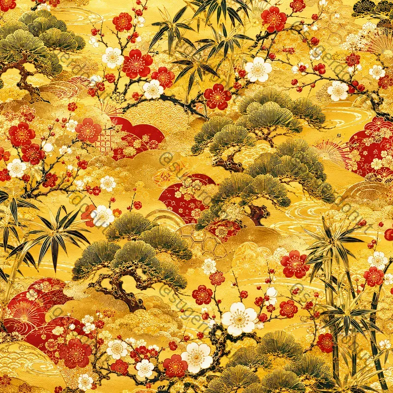 Authentic Elegant Kimono Patterns