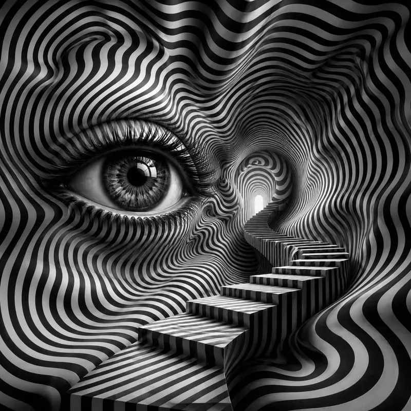 Hypnotic Optical Illusions