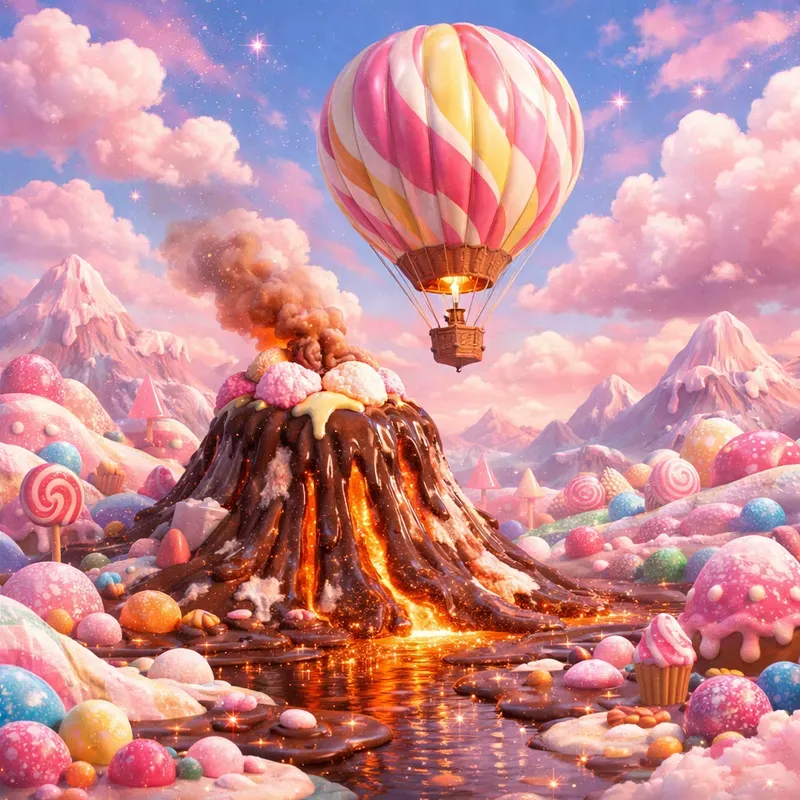 Dreamy Candyland Balloon Worlds