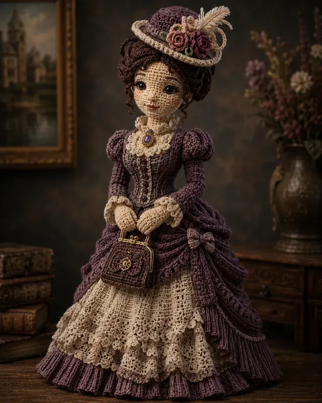 Crochet Doll Portraits
